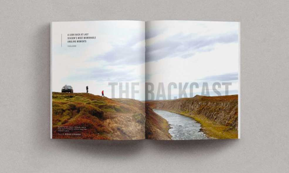 The Drift By Eleven Angling Digital Magazine Image of Open Spread