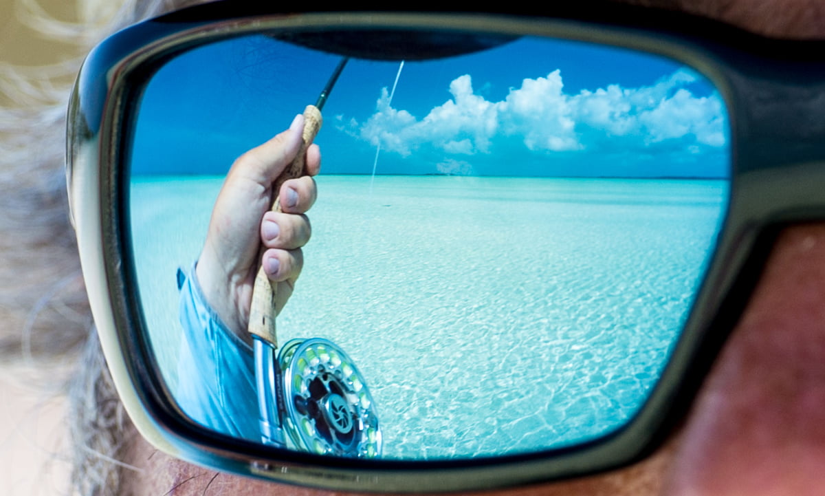 Bahamas angling reflection