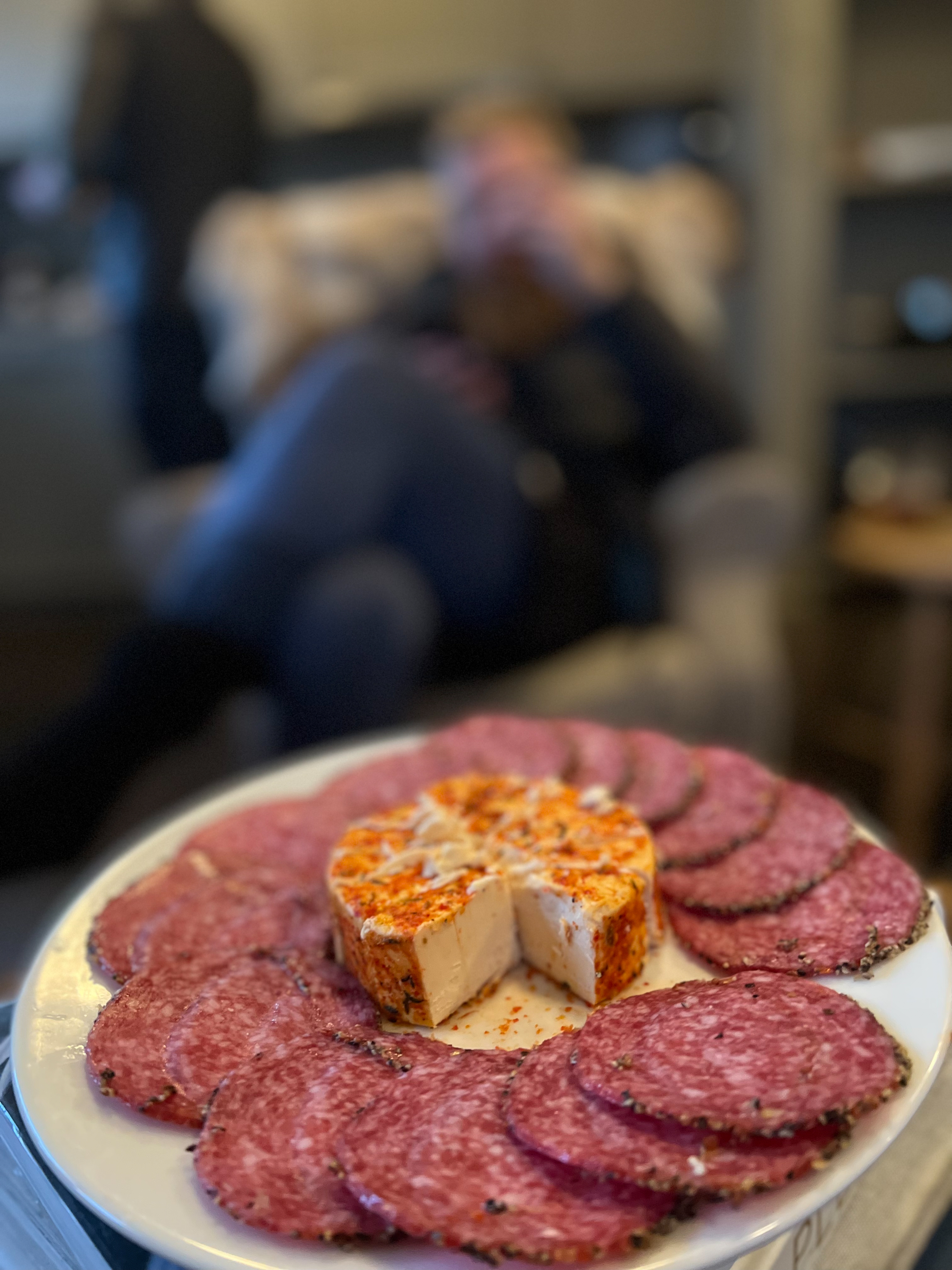 meat and cheese plate