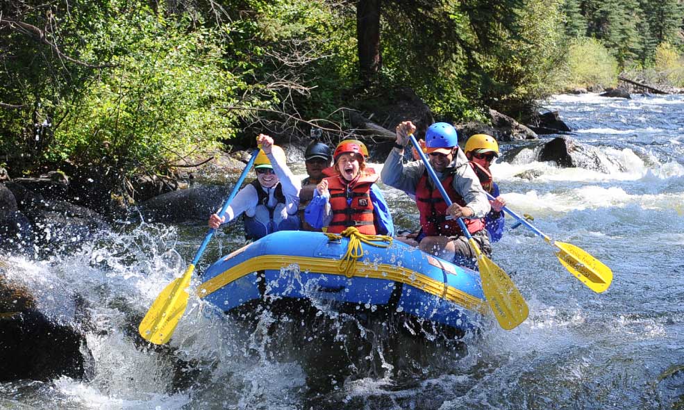 rafting the taylor river